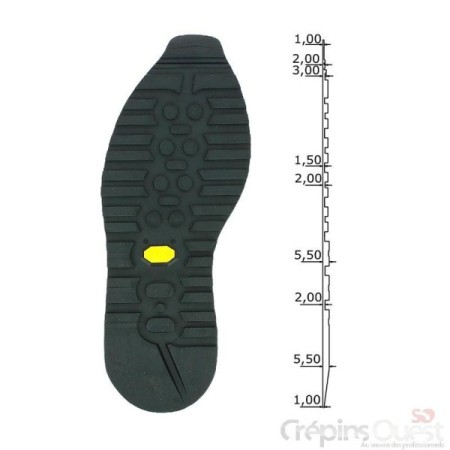 SEMELLES VIBRAM 2002 T05