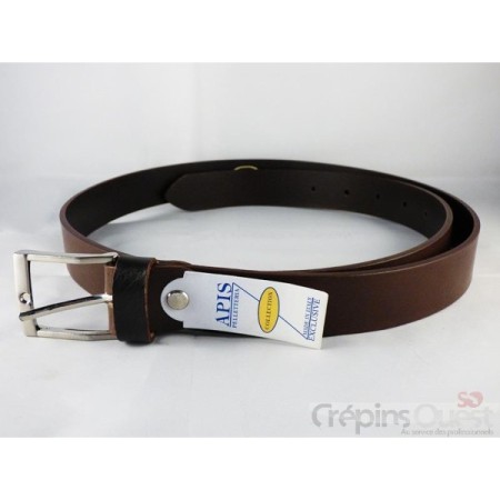 CEINTURE CUIR CROUTE