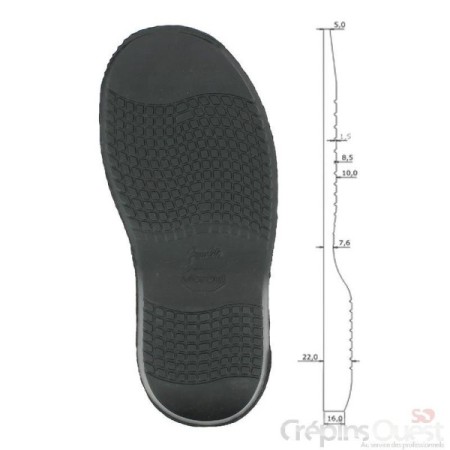 SEMELLES VIBRAM 2668 T37/47