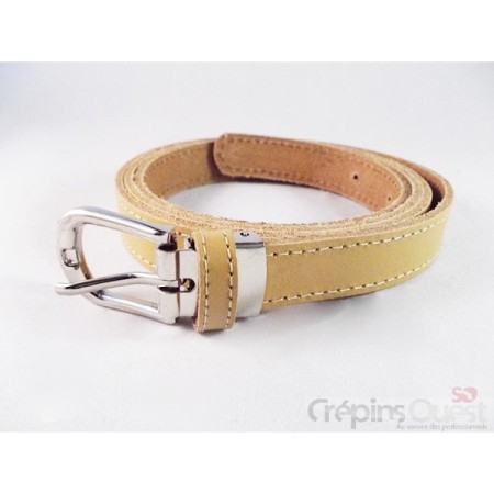 CEINTURE CUIR FINE FEMME 20MM