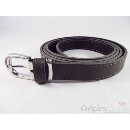 CEINTURE CUIR FINE FEMME 20MM