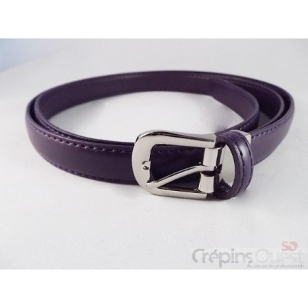 CEINTURE CUIR FINE FEMME 20MM