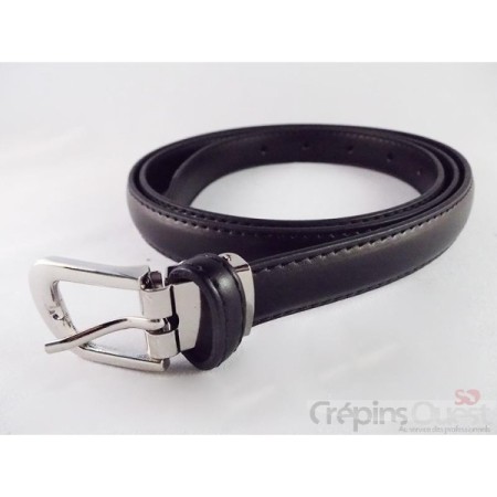 CEINTURE CUIR FINE FEMME 20MM