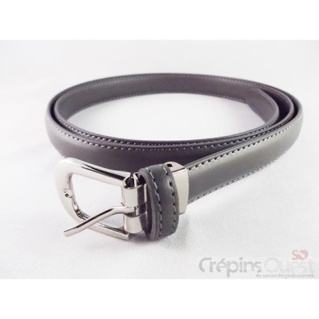 CEINTURE CUIR FINE FEMME 20MM