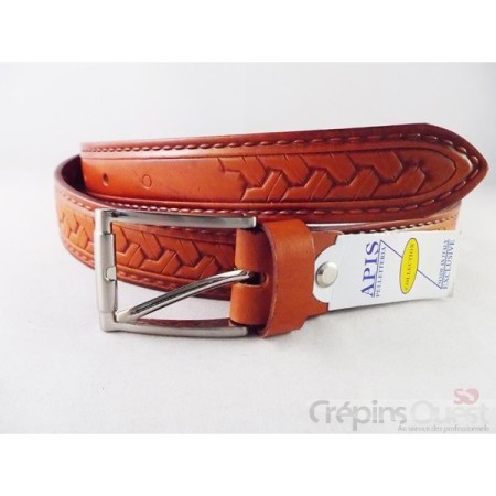 CEINTURE CUIR CROUTE