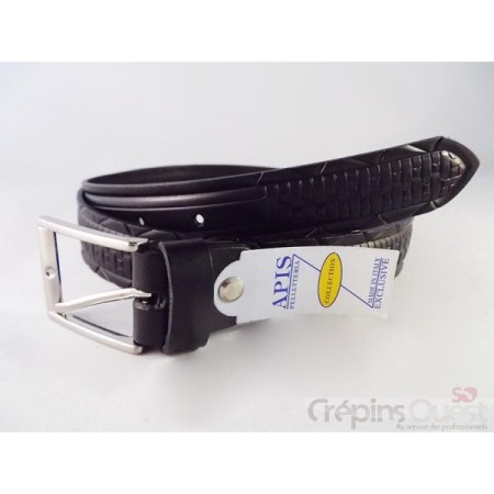 CEINTURE CUIR CROUTE