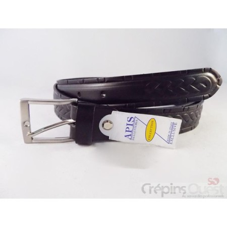 CEINTURE CUIR CROUTE