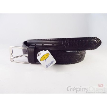 CEINTURE CUIR CROUTE