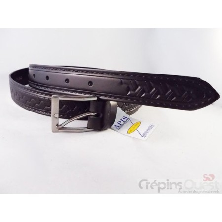 CEINTURE CUIR CROUTE