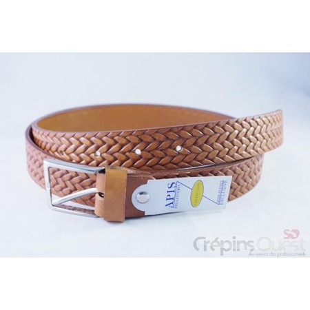 CEINTURE CUIR CROUTE