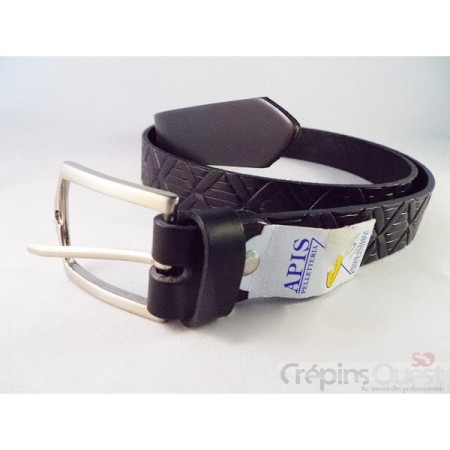 CEINTURE CUIR CROUTE