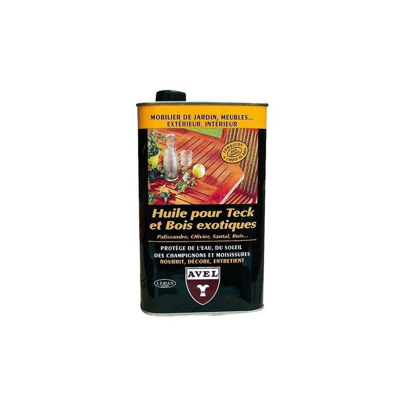 AVEL HUILE POUR TECK et BOIS EXOTIQUES 500ML