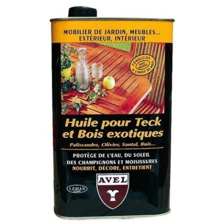 AVEL HUILE POUR TECK et BOIS EXOTIQUES 500ML